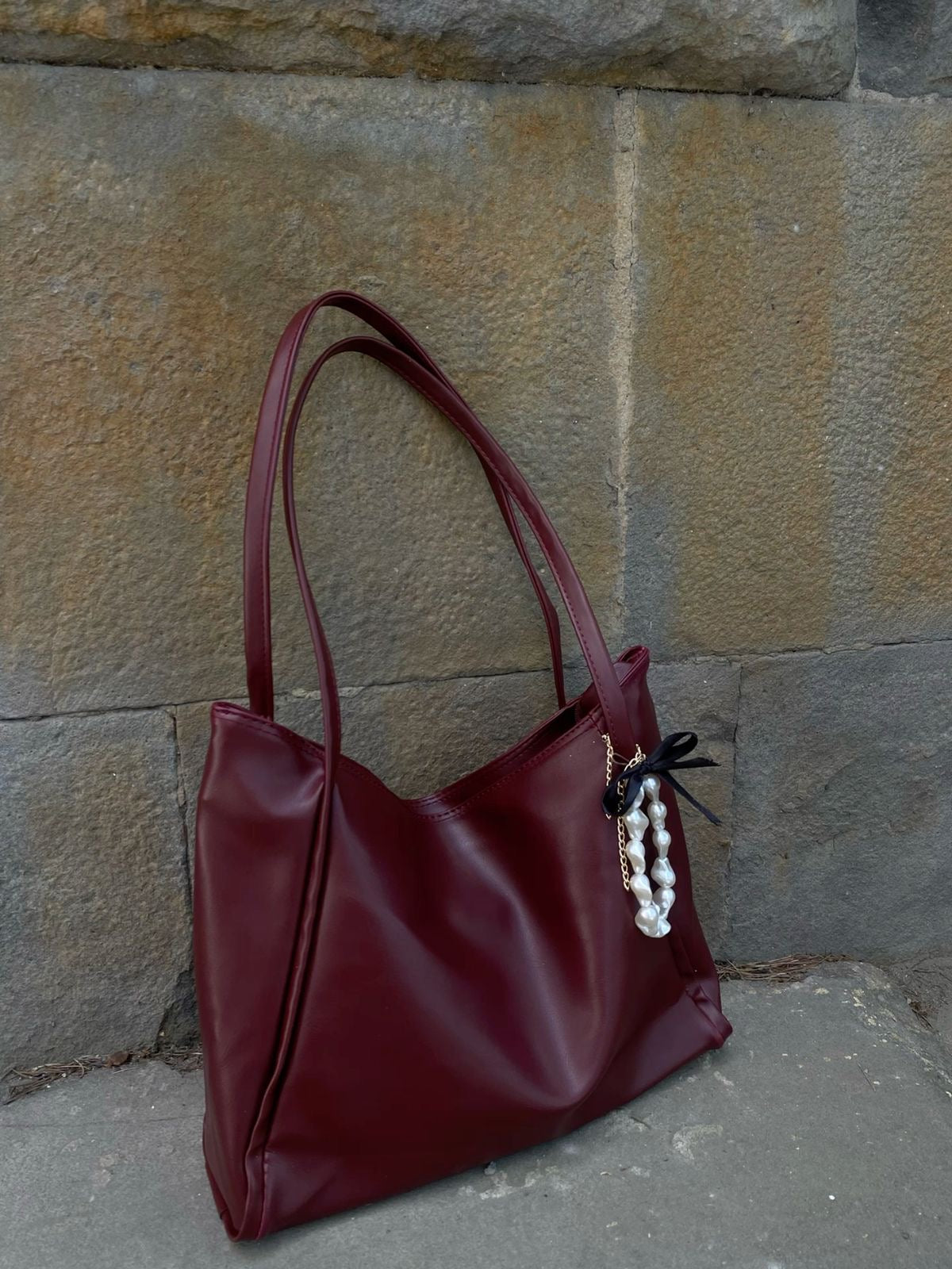 Olivia Tote - Burgundy