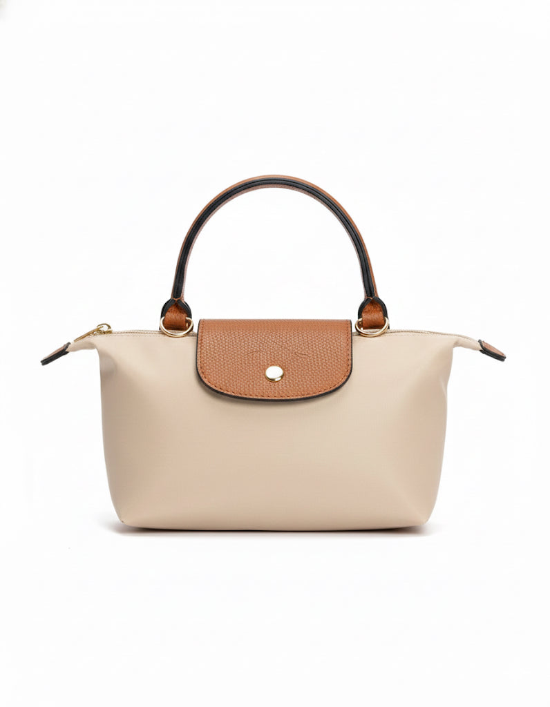 Mini Longchamp Cross Bag - Paper