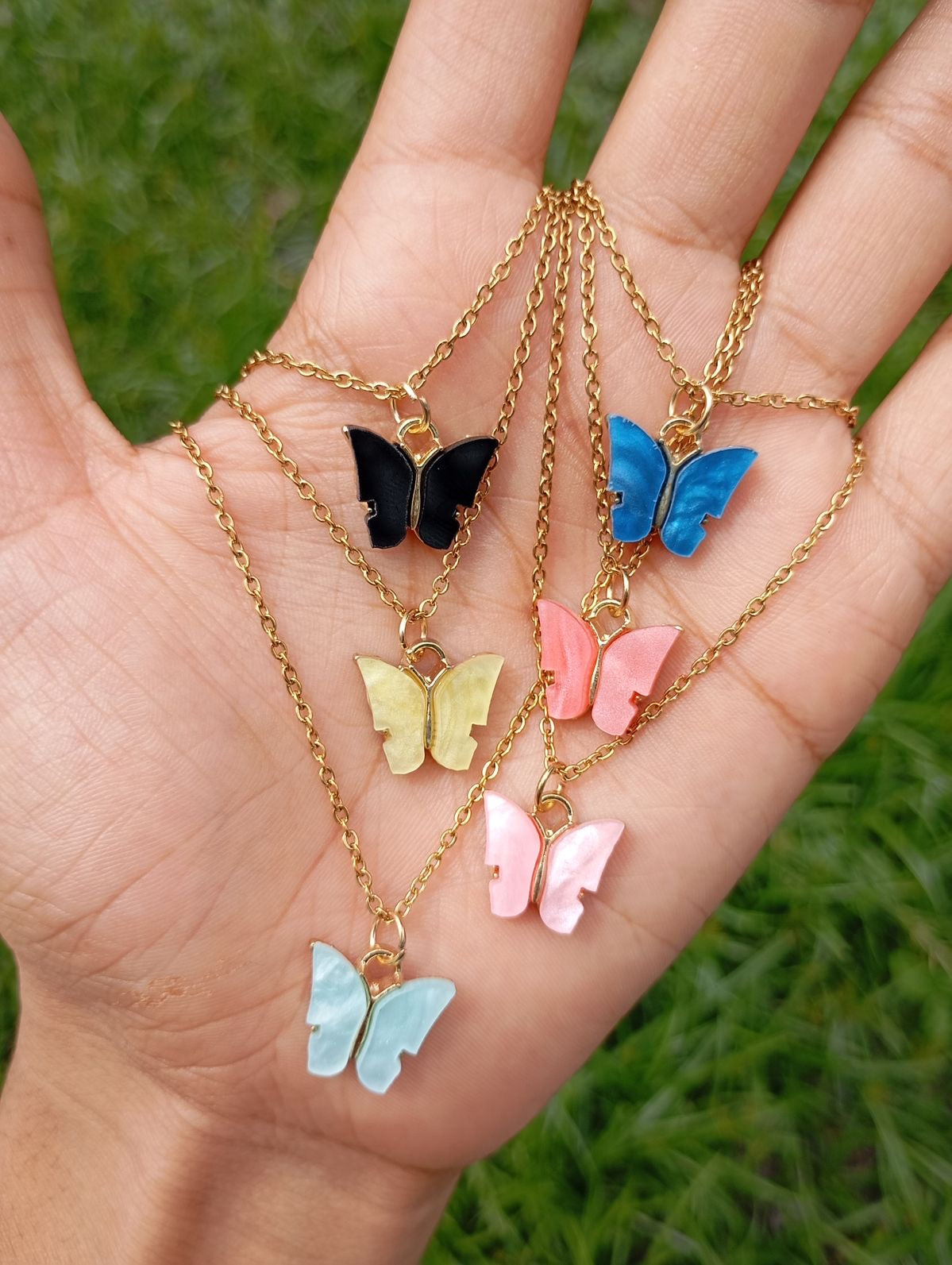 Butterfly Necklace (Gold or Silver)