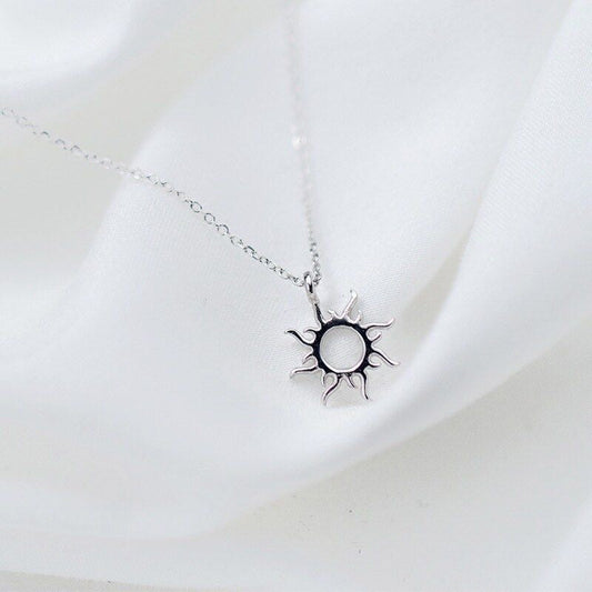 Sunrays Necklace - Silver