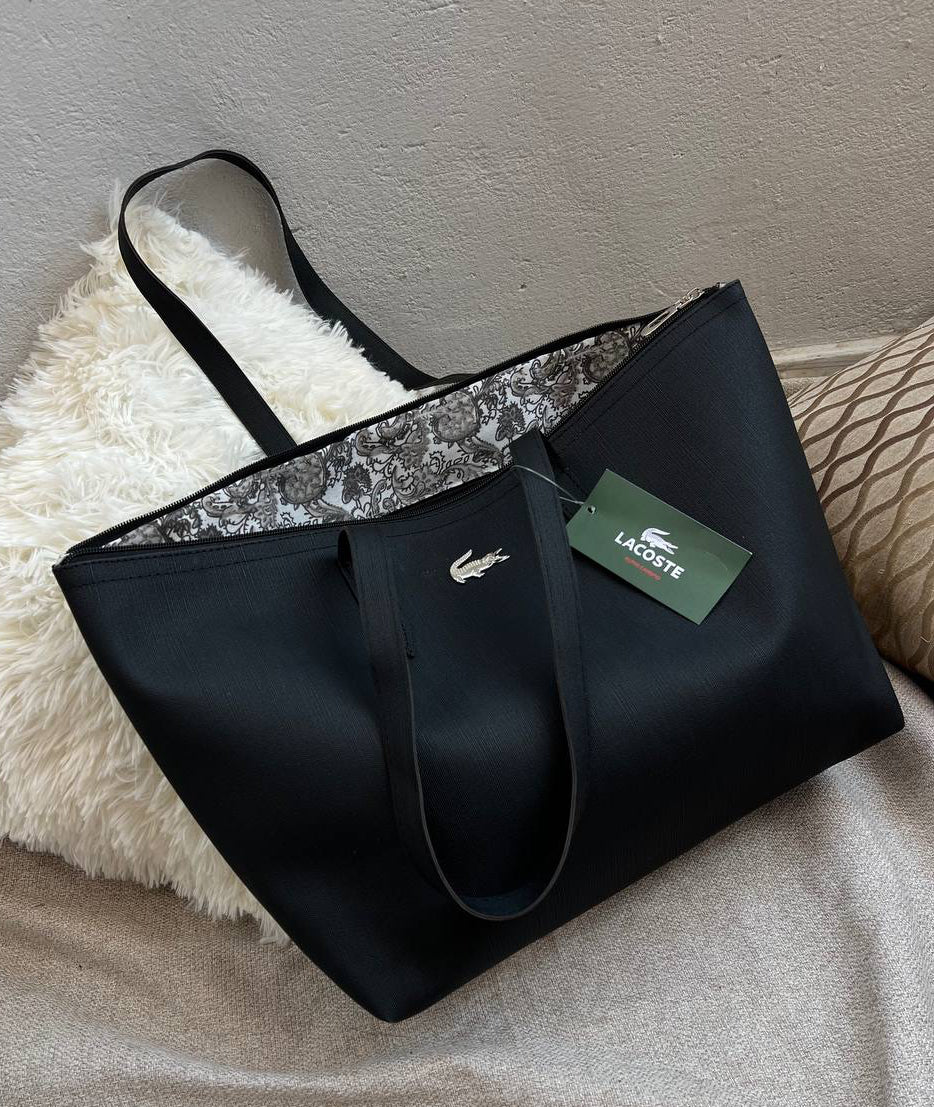 Lacoste Tote - Black