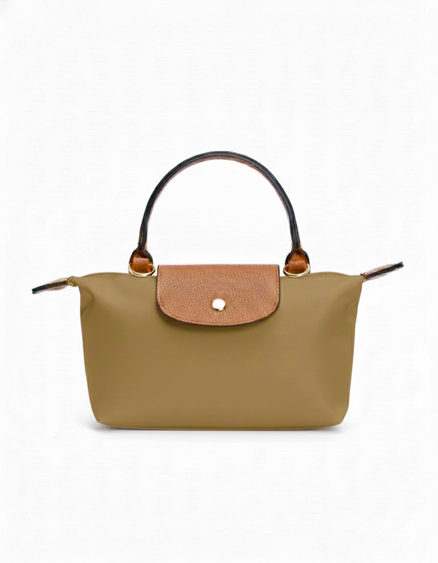 Mini Longchamp Cross Bag - Beige