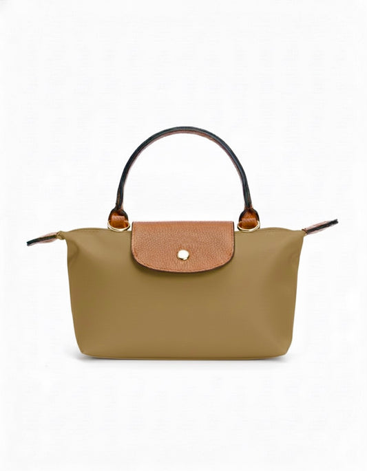 Mini Longchamp Cross Bag - Beige