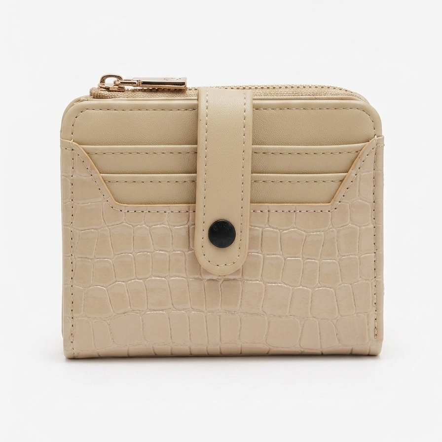 Card Holder Wallet - Beige