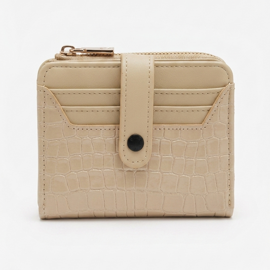 Card Holder Wallet - Beige