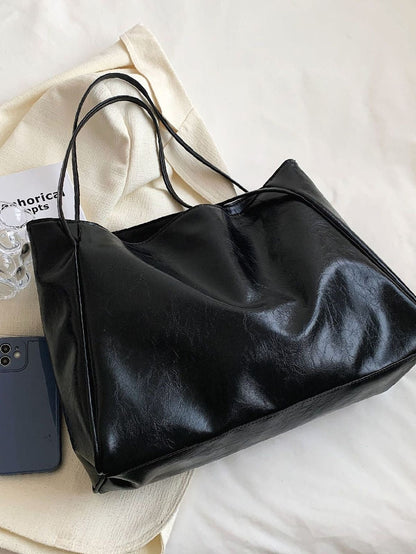 Large Capacity Tote - Black