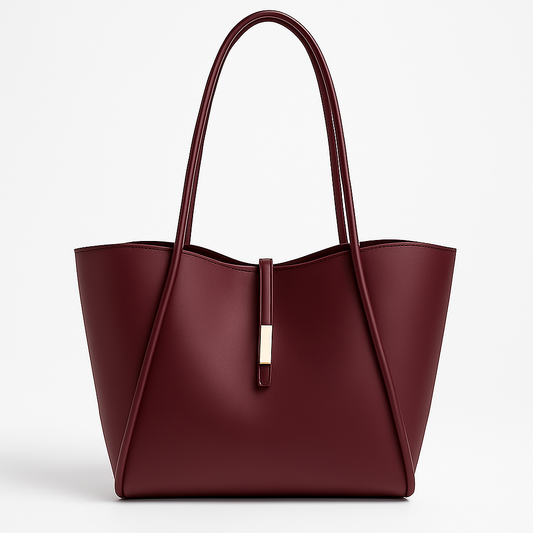 SHEIN Large Tote Bag - Burgundy