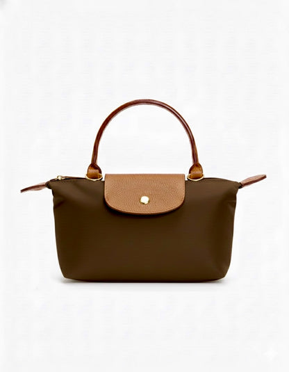 Mini Longchamp Cross Bag - Brown