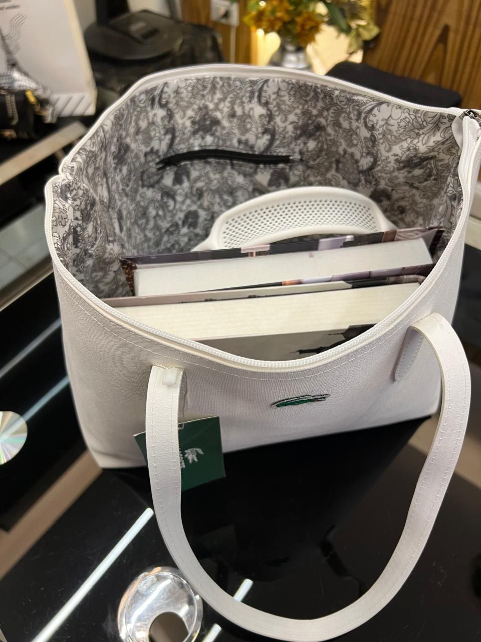 Lacoste Tote - Black