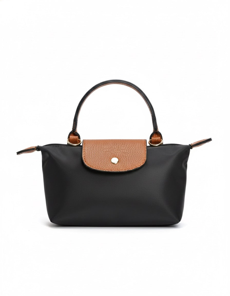Mini Longchamp Cross Bag - Black