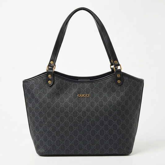 Pattern Tote - Black