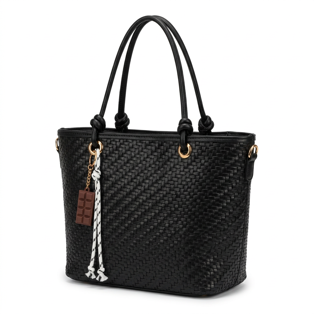 Weave Tote - Black