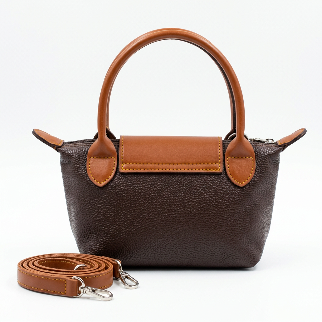 Mini Longchamp Cross - Brown