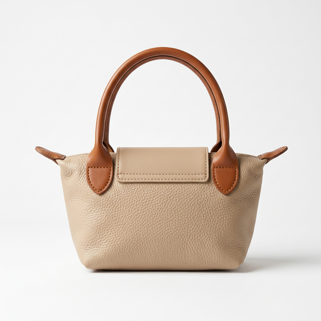 Mini Longchamp Cross - Light Beige