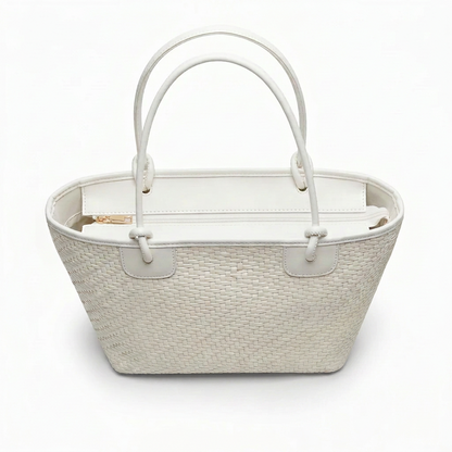 Weave Tote - White