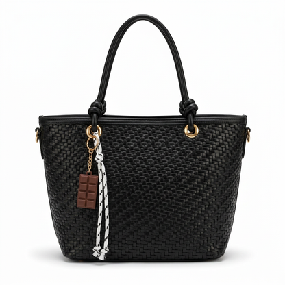 Weave Tote - Black